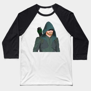 Hooded Vigilante Baseball T-Shirt